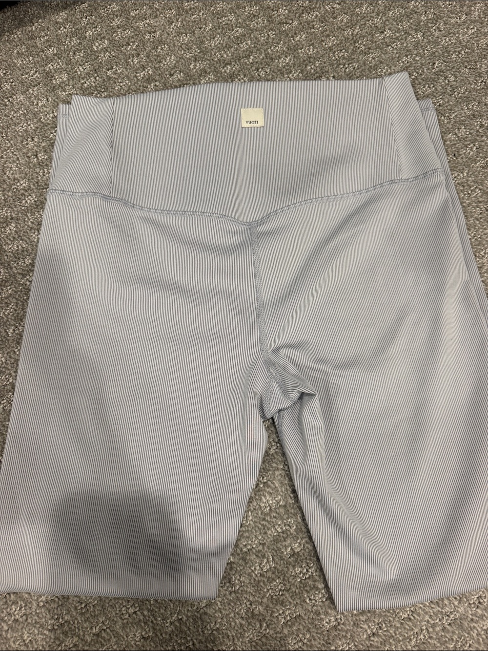 Vuori Women's Light Gray high waisted leggings